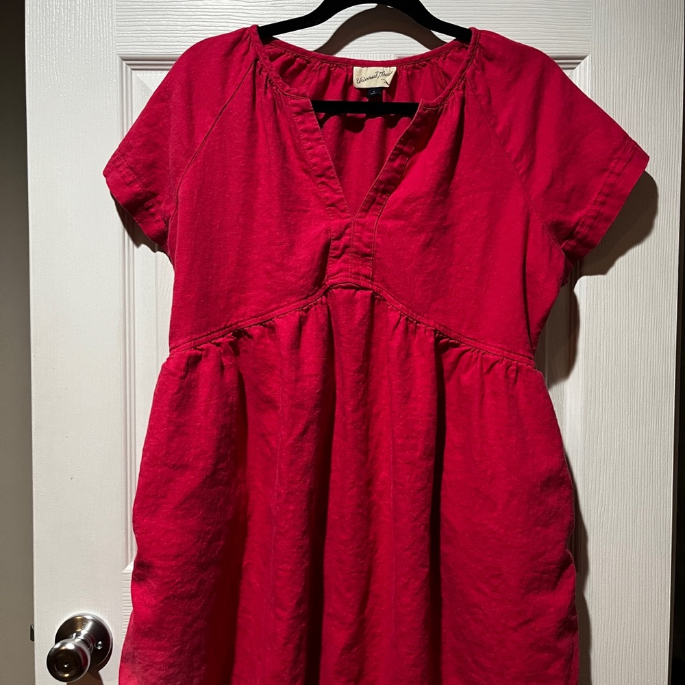 Universal Thread Linen Mini Shift Dress - Picture 2 of 5